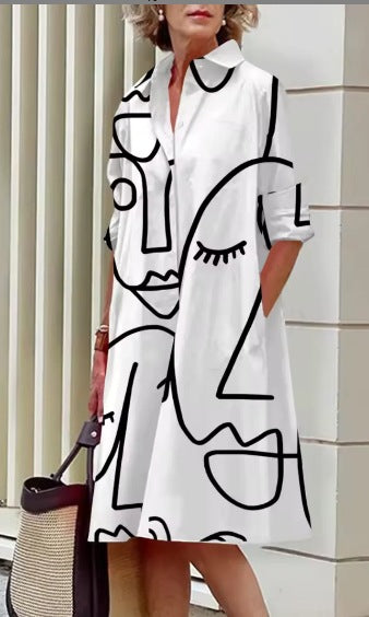 Brigitte™ | Robe Midi Luxe pour une Élégance Naturelle