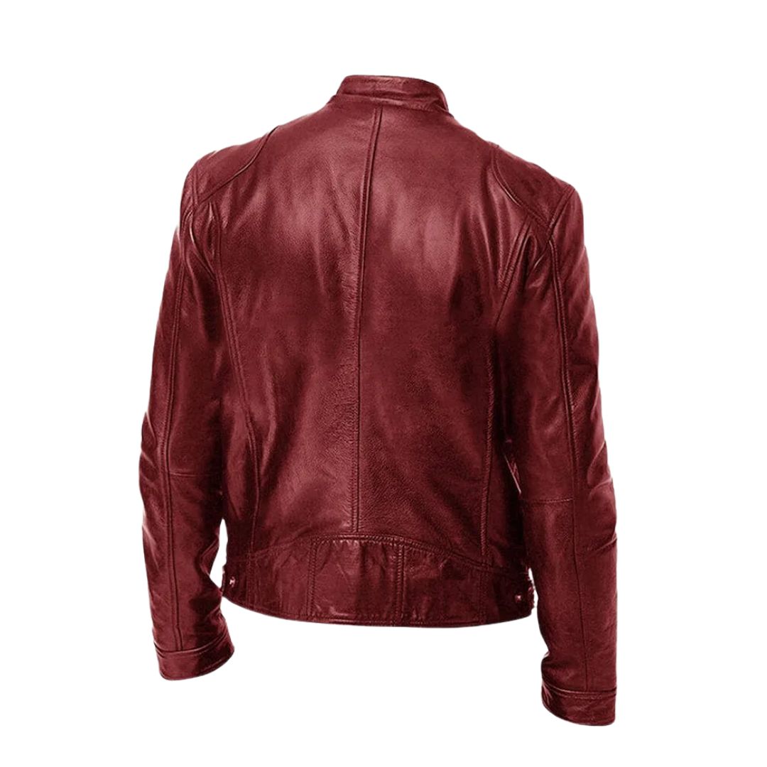 Romain™ I Veste en Cuir Élégante