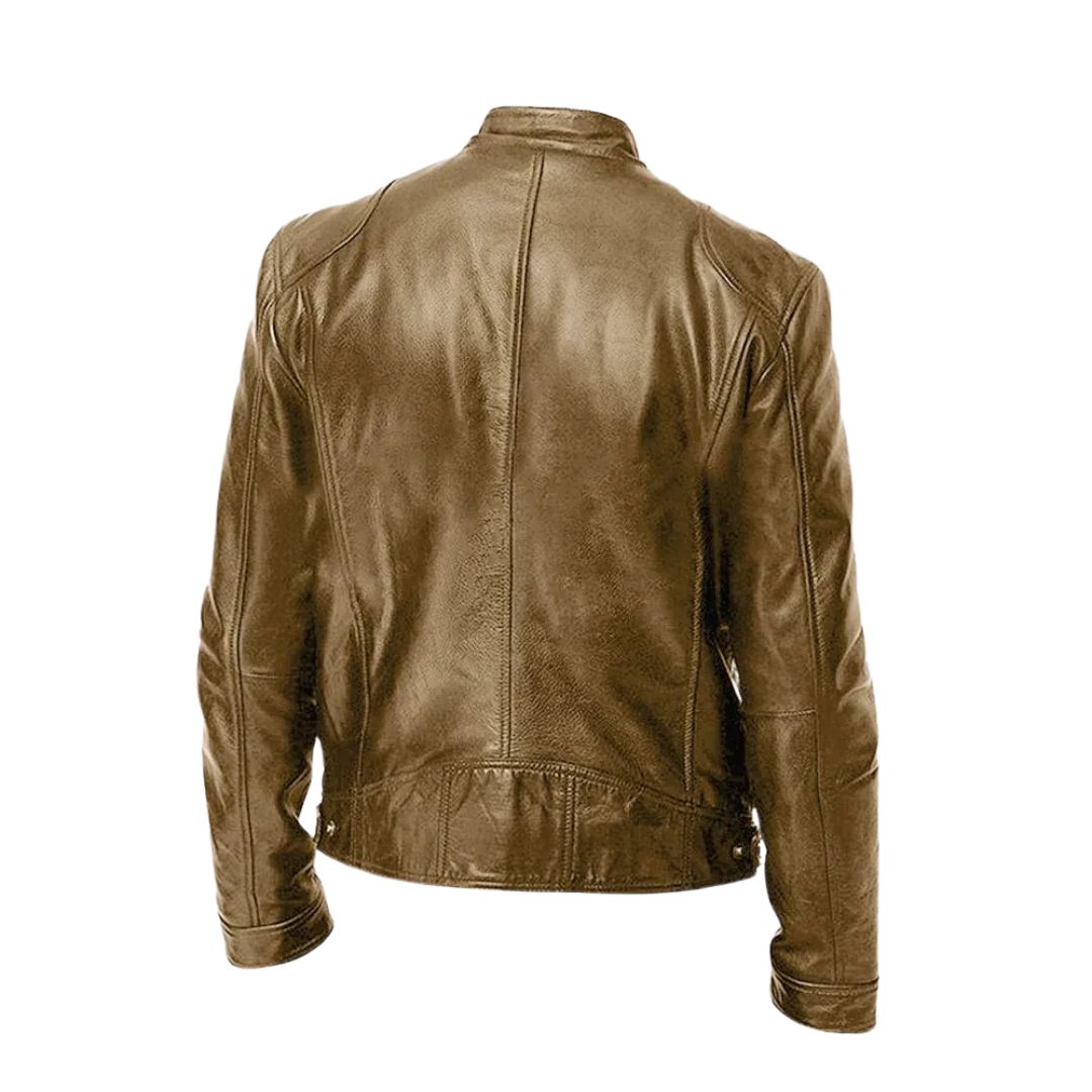 Romain™ I Veste en Cuir Élégante
