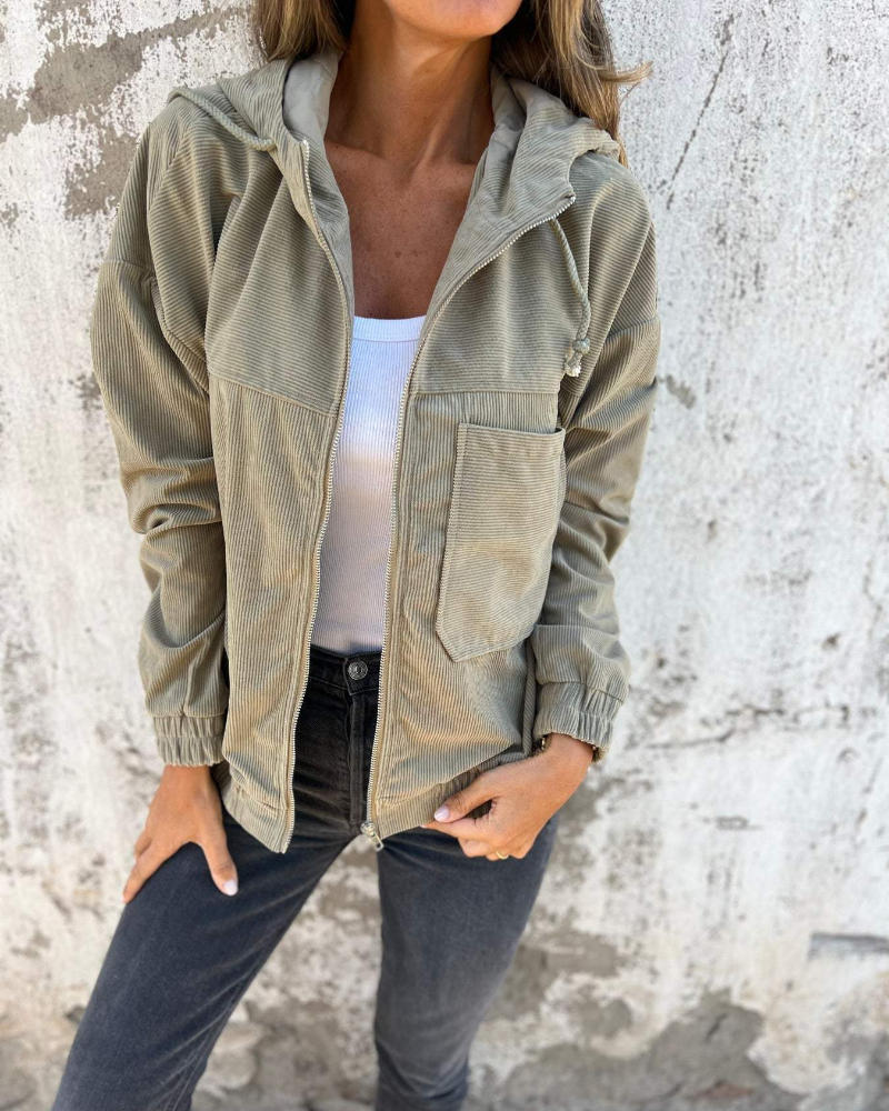 Clémence™ - Veste Velours Confortable