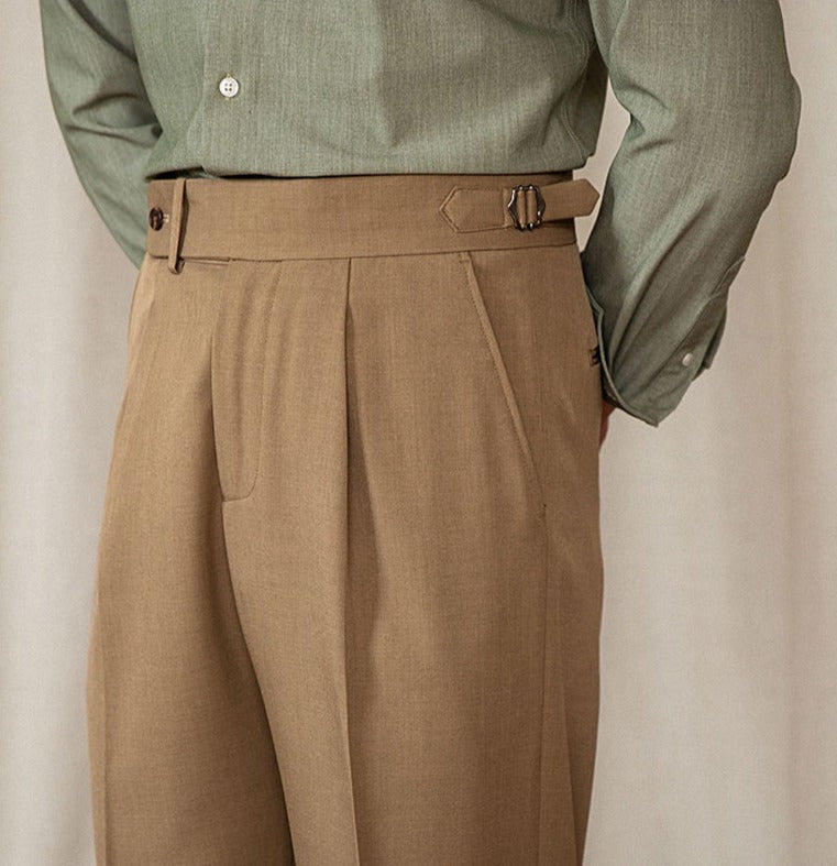 Michel™ I Pantalon Plissé Élégant