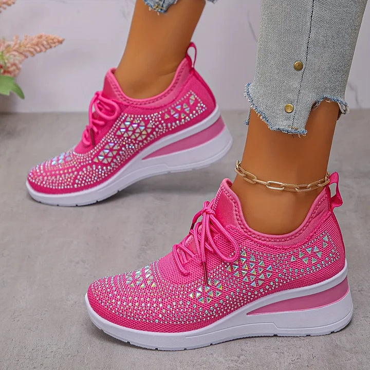 Giselle™ – Baskets orthopédiques avec strass scintillants