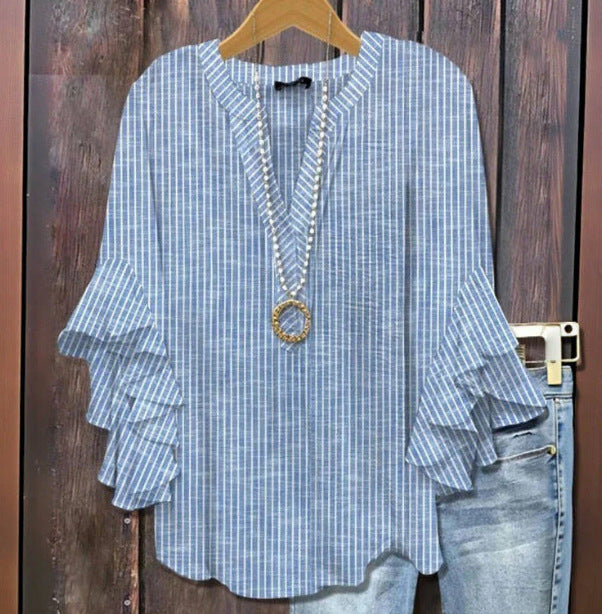 Amélie™ | Blouse Vintage À Imprimé Floral