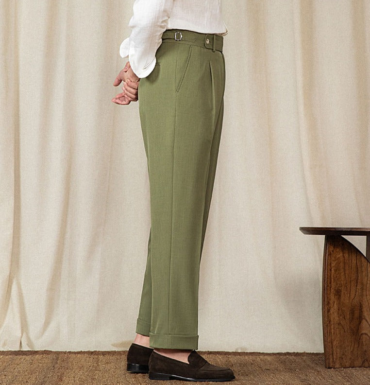 Michel™ I Pantalon Plissé Élégant