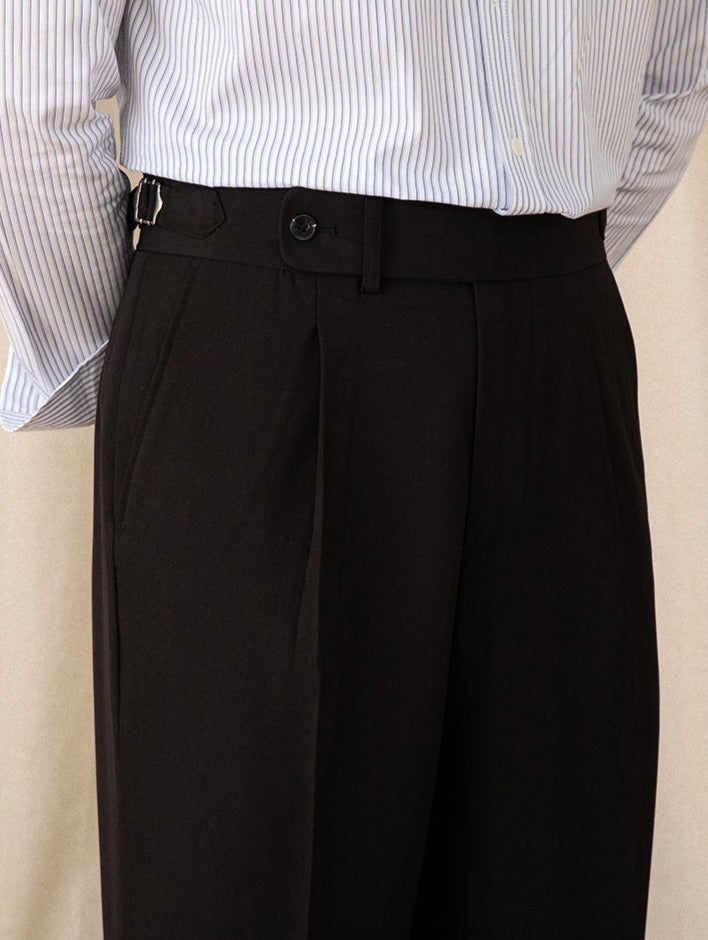 Michel™ I Pantalon Plissé Élégant