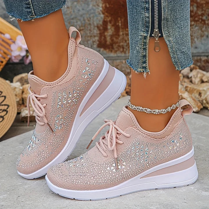 Giselle™ – Baskets orthopédiques avec strass scintillants