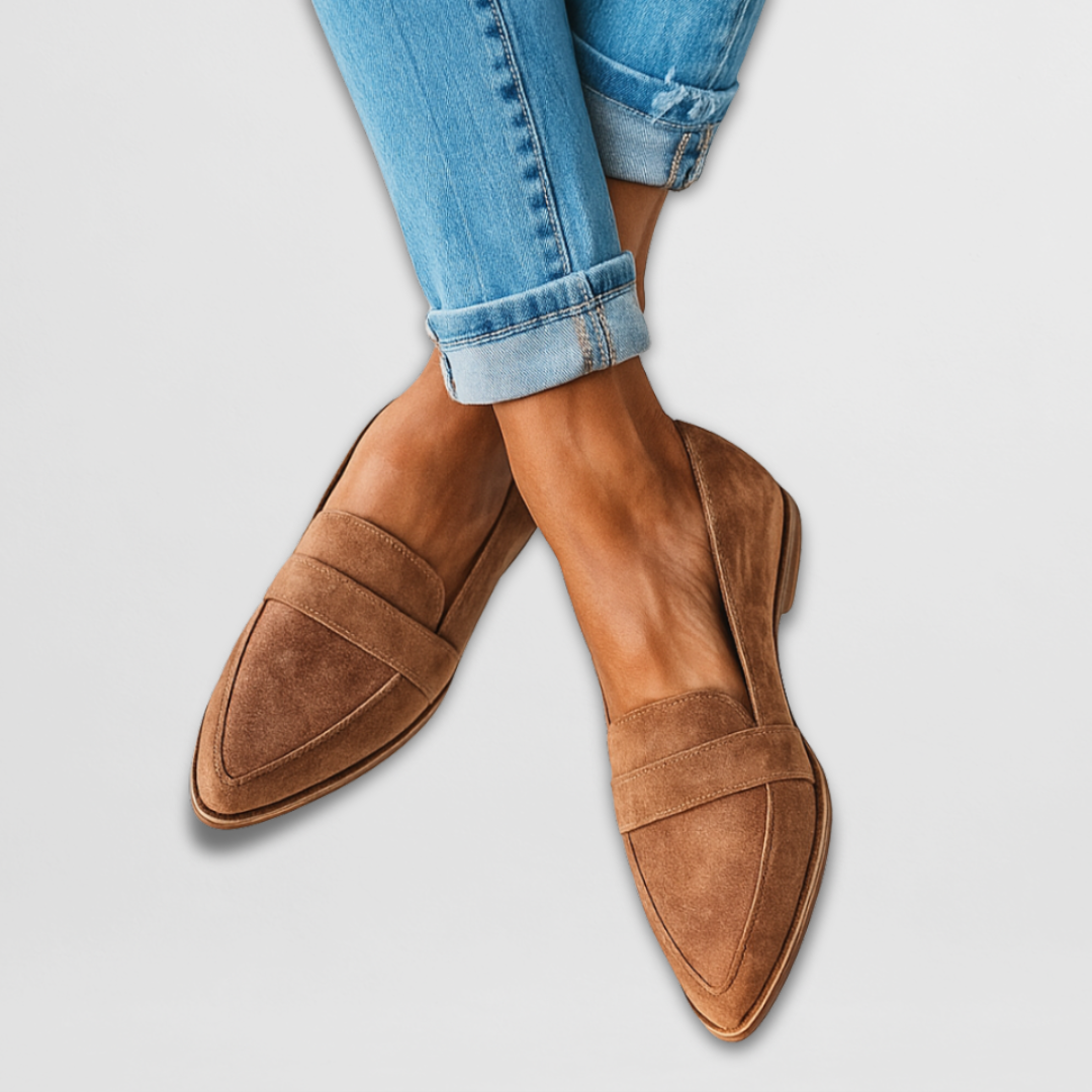 Clémence | Chaussures plates à bout pointu