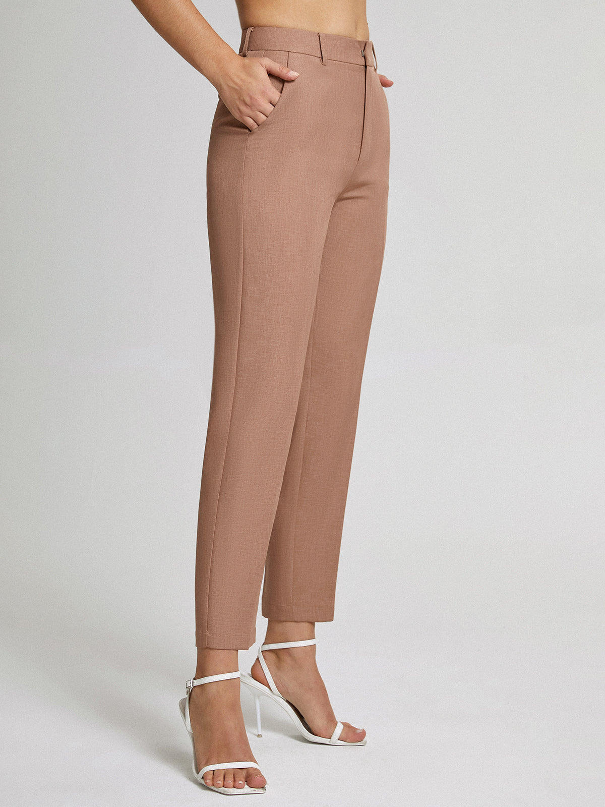 Amaraine™ I Pantalon élegant taille haute