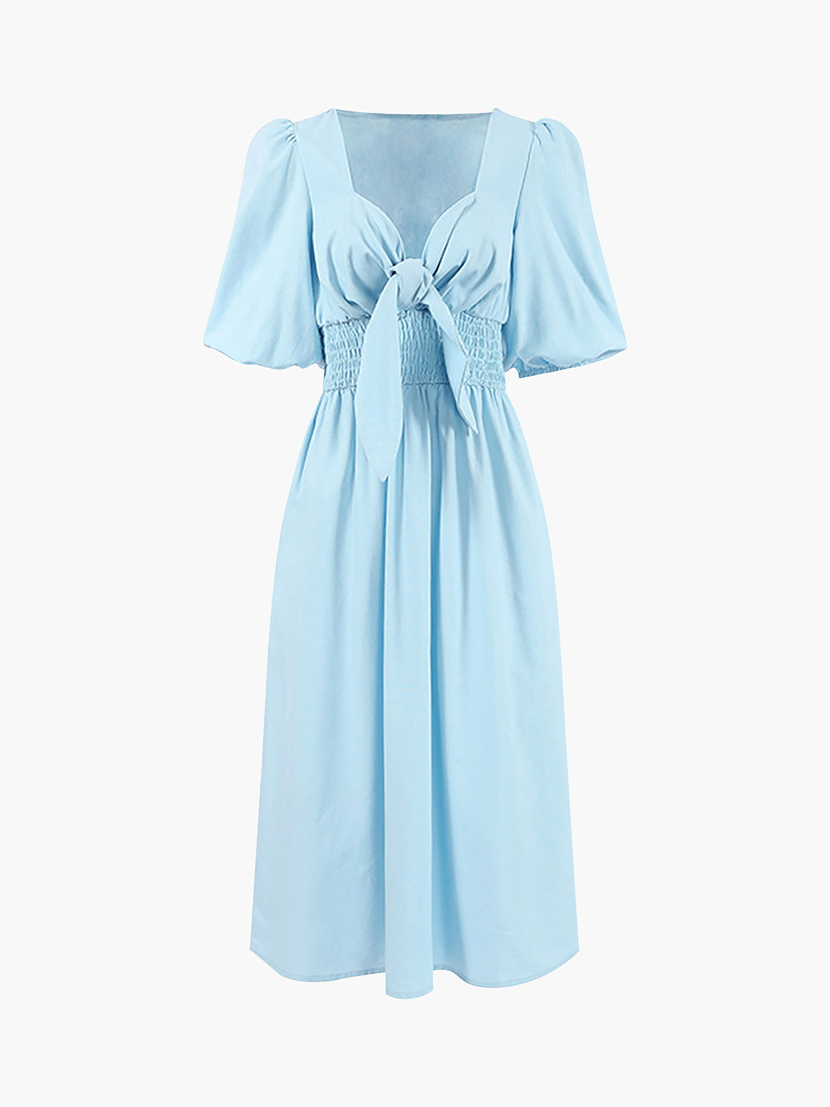 Amaraine™ I Robe en lin-coton à nouer
