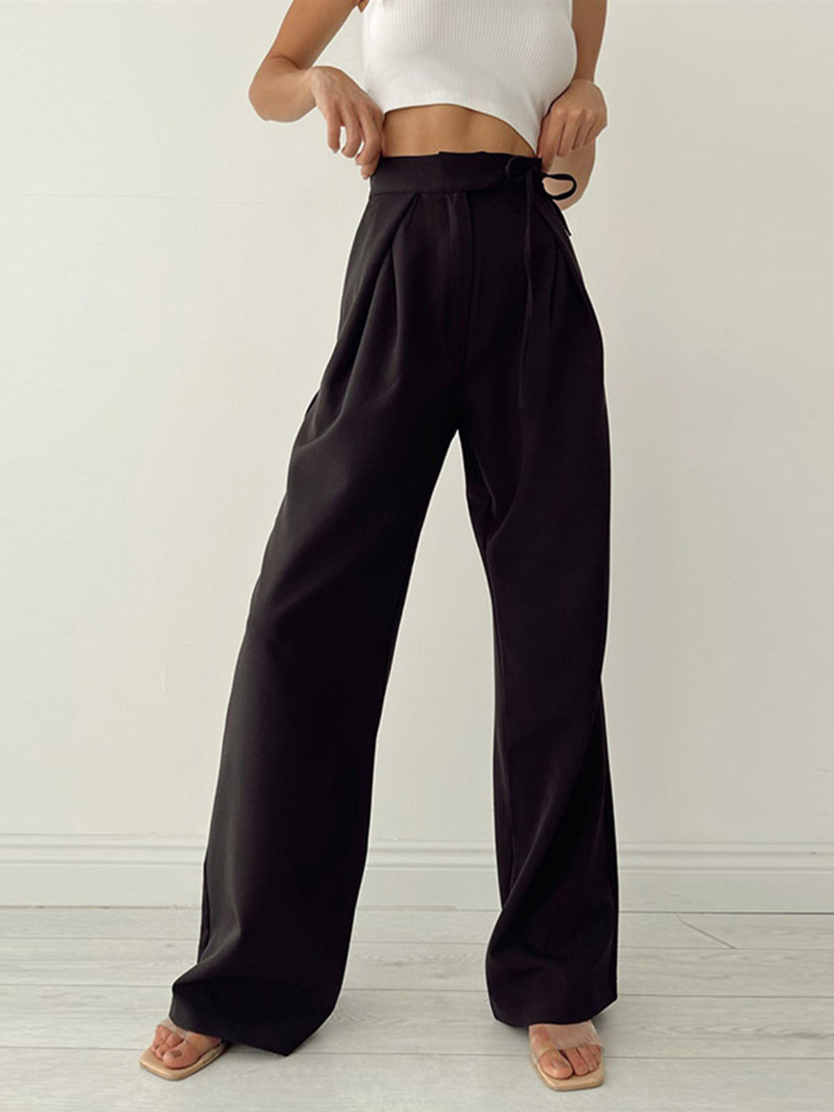 Amaraine™ I Pantalon palazzo noué