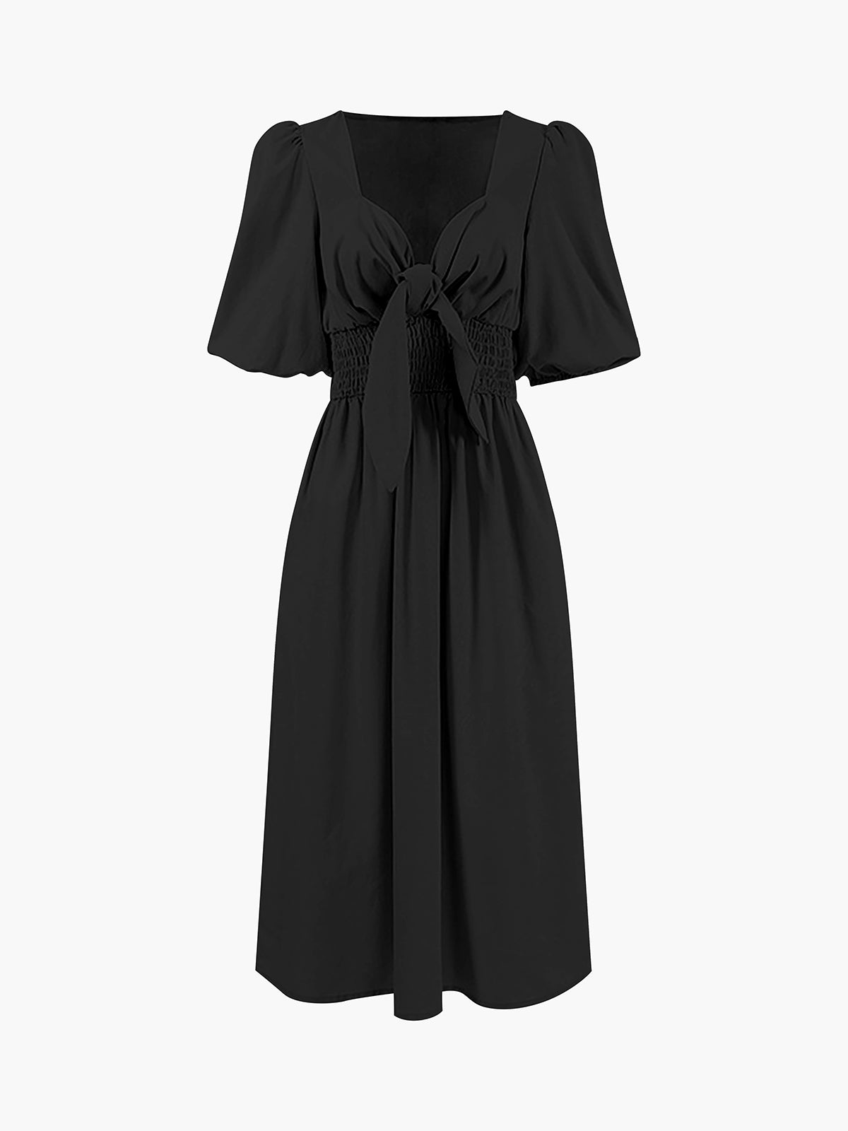 Amaraine™ I Robe en lin-coton à nouer