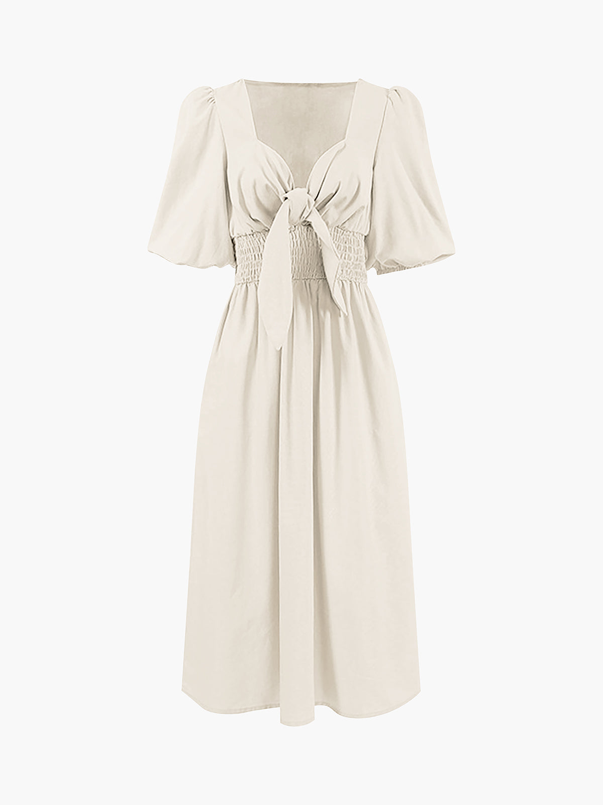 Amaraine™ I Robe en lin-coton à nouer