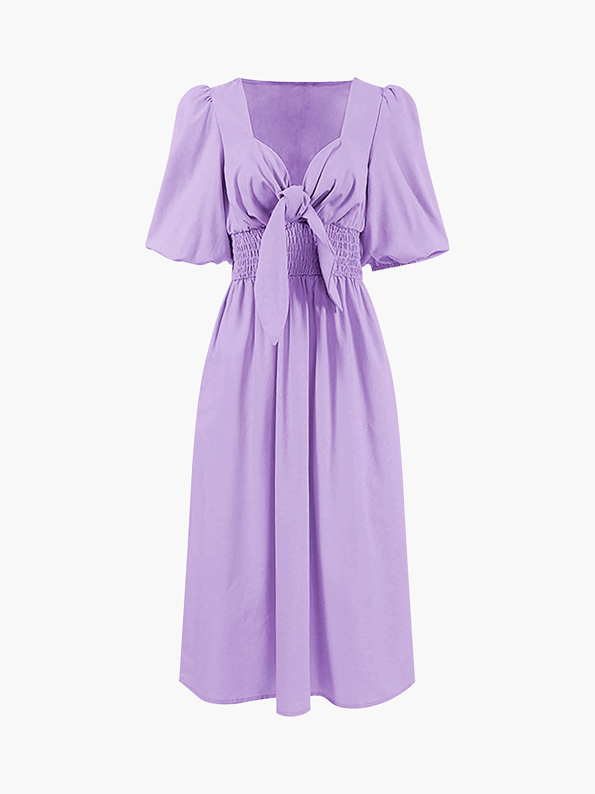 Amaraine™ I Robe en lin-coton à nouer