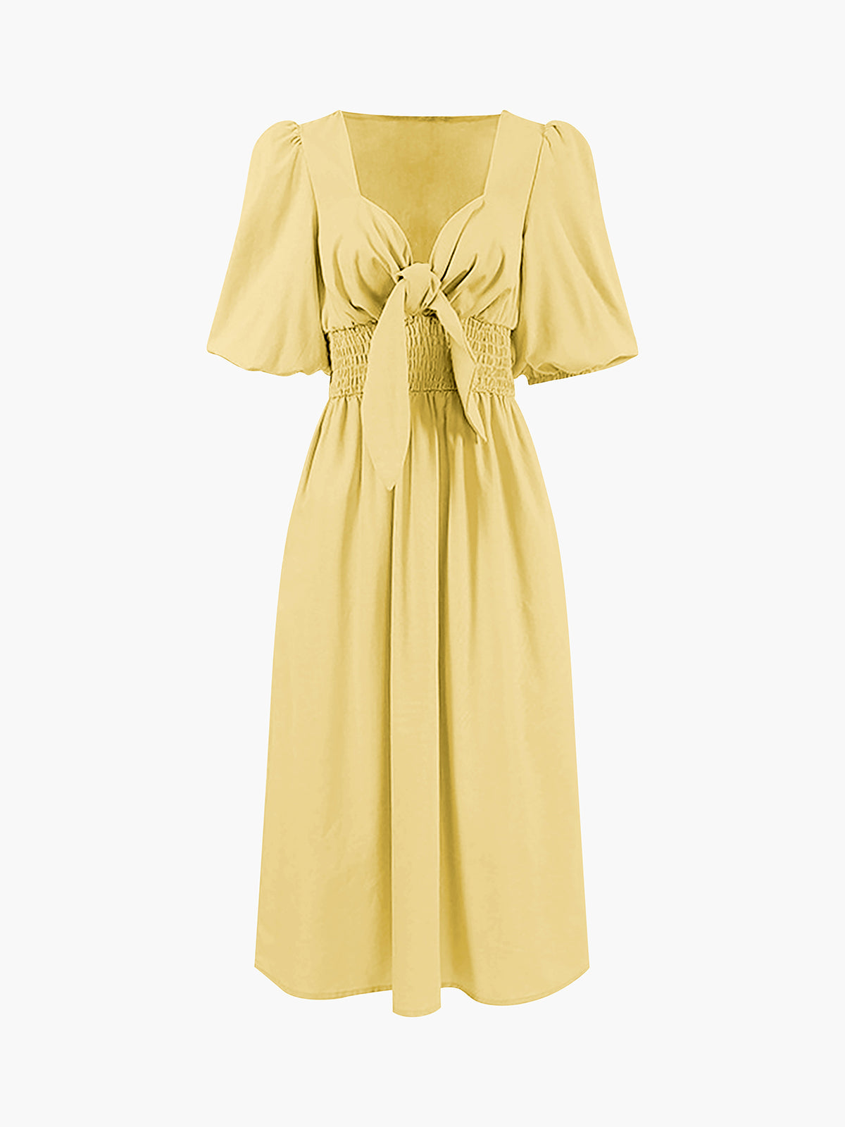 Amaraine™ I Robe en lin-coton à nouer