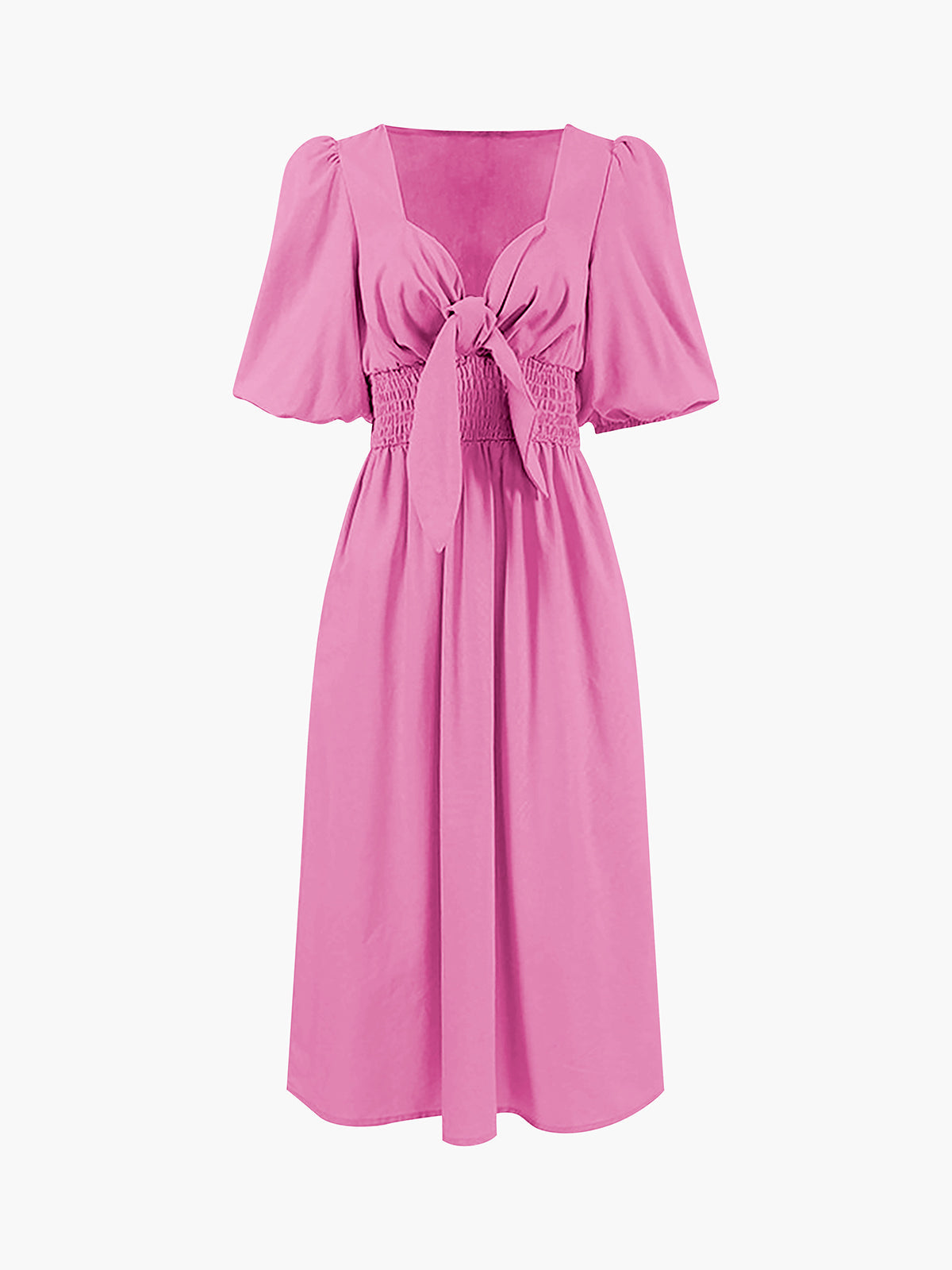 Amaraine™ I Robe en lin-coton à nouer