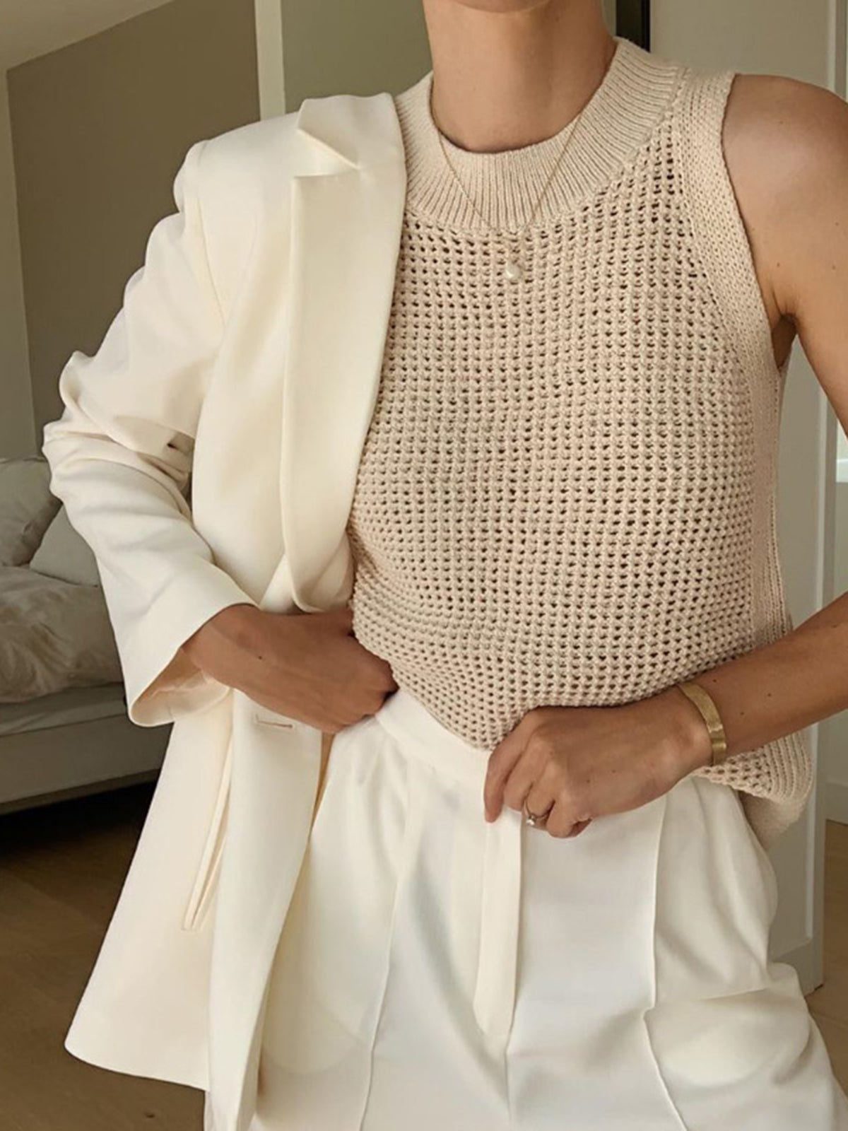 Amaraine™ I Débardeur en tricot élégant