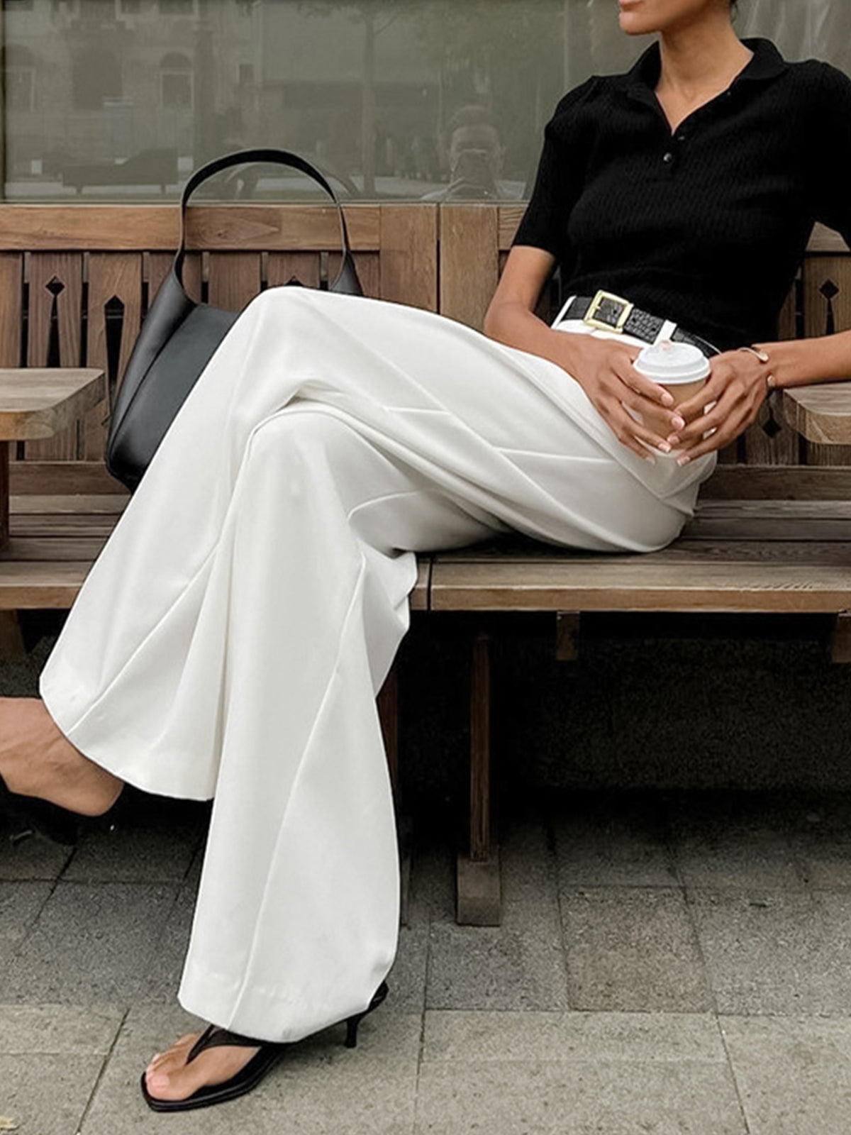 Amaraine™ I Pantalon évasé élégant