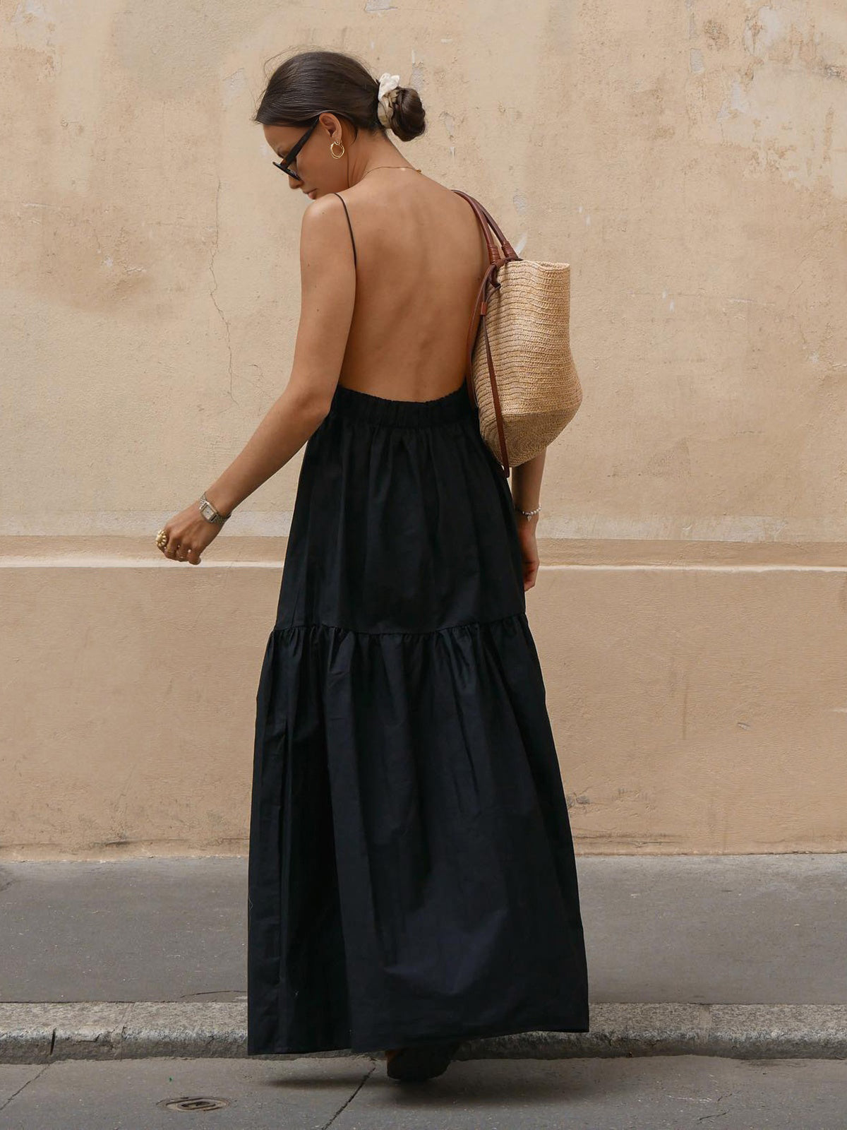 Amaraine™ I Robe longue dos nu
