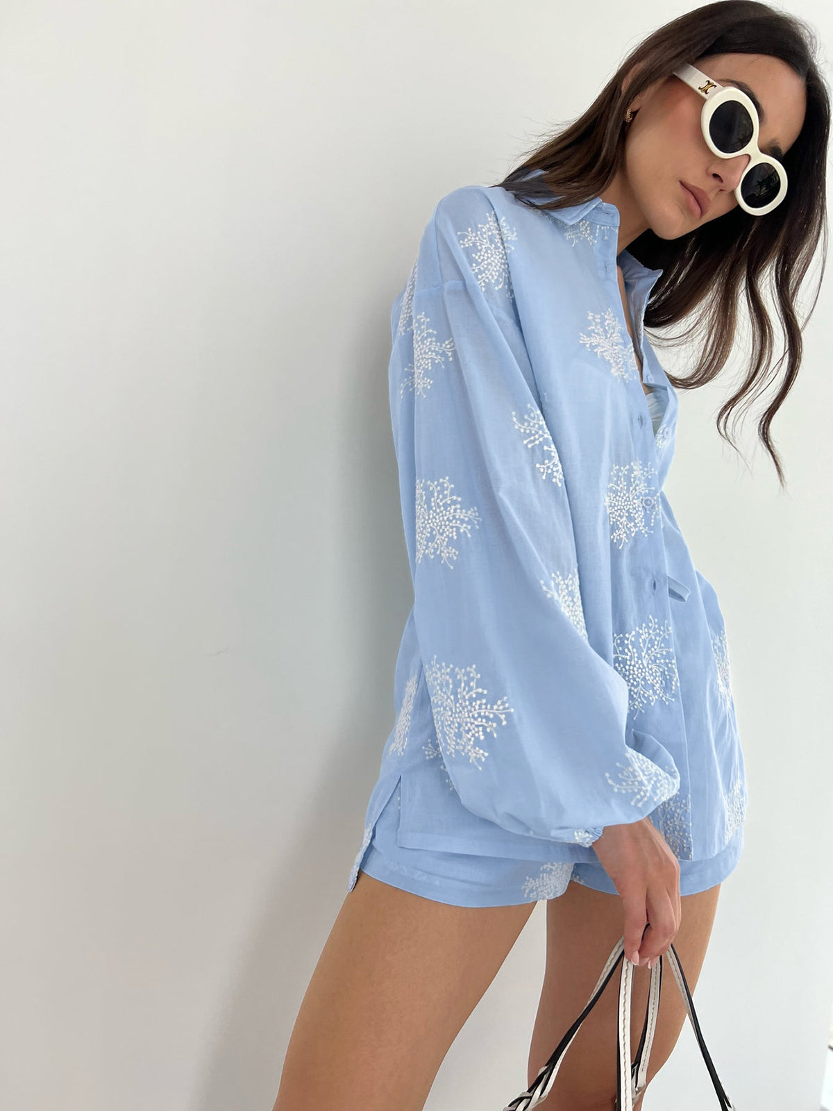 Amaraine™ I Ensemble brodé feuillage