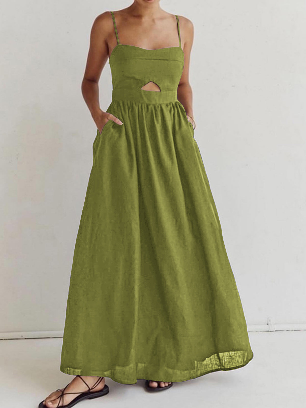 Amaraine™ I Robe découpée en coton