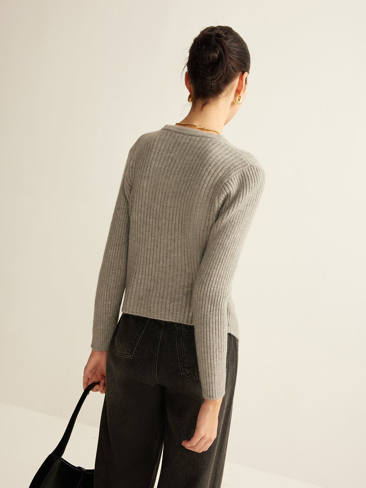 Amaraine™ I Cardigan élégant à fente