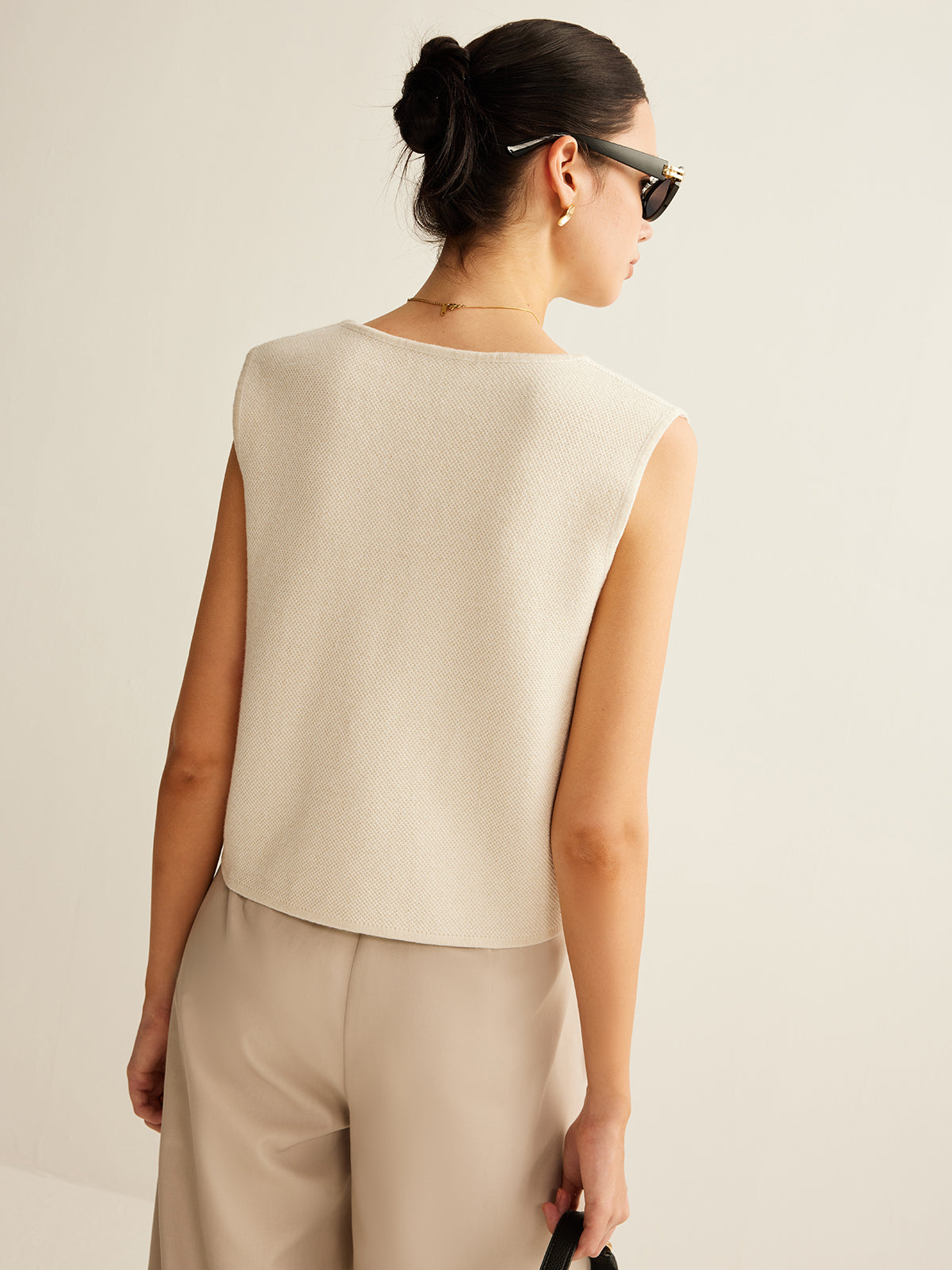 Amaraine™ I Gilet asymétrique élégant