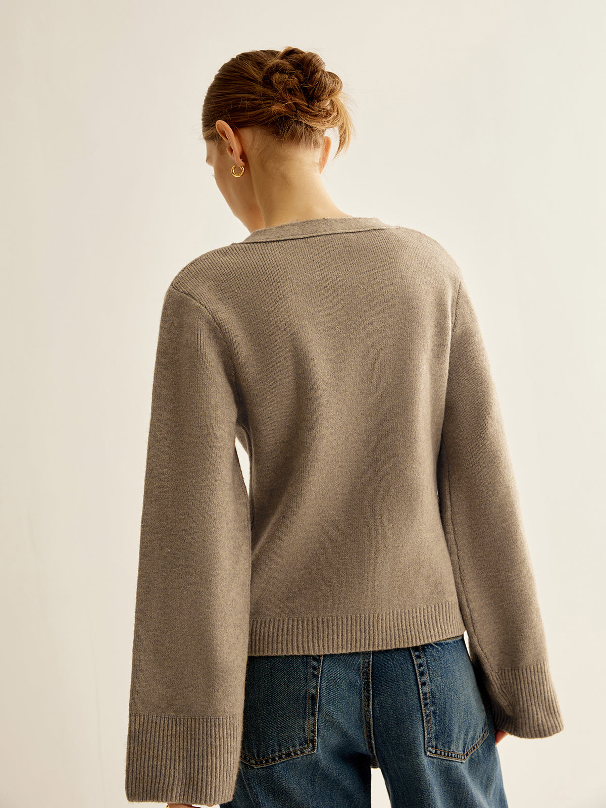 Amaraine™ I Cardigan élégant à col en V