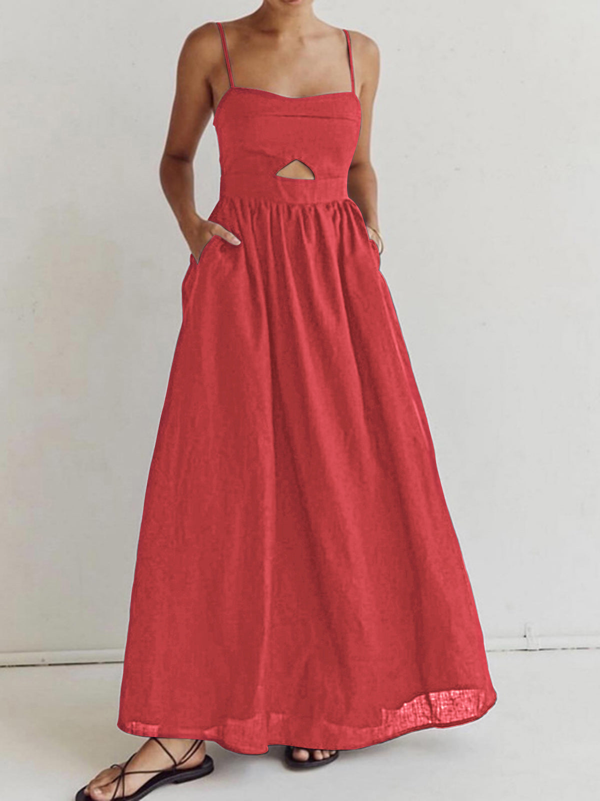 Amaraine™ I Robe découpée en coton