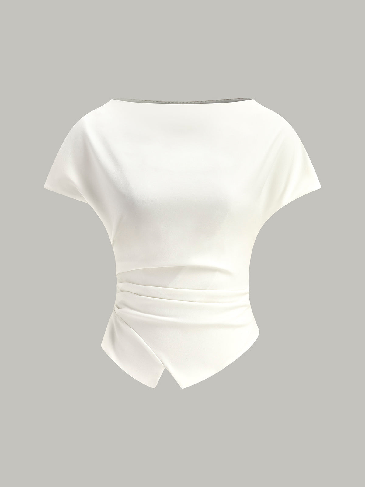 Amaraine™ I T-shirt froncé à ourlet original