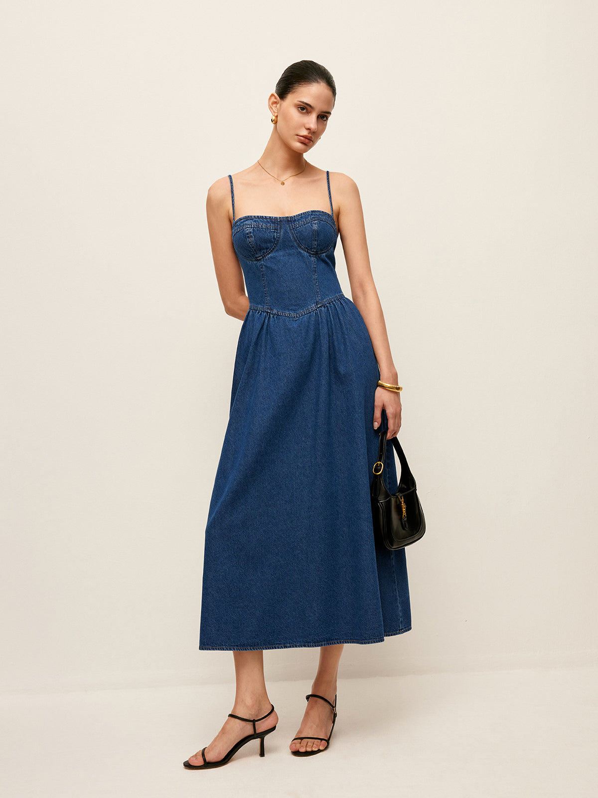 Amaraine™ I Robe jean cœur