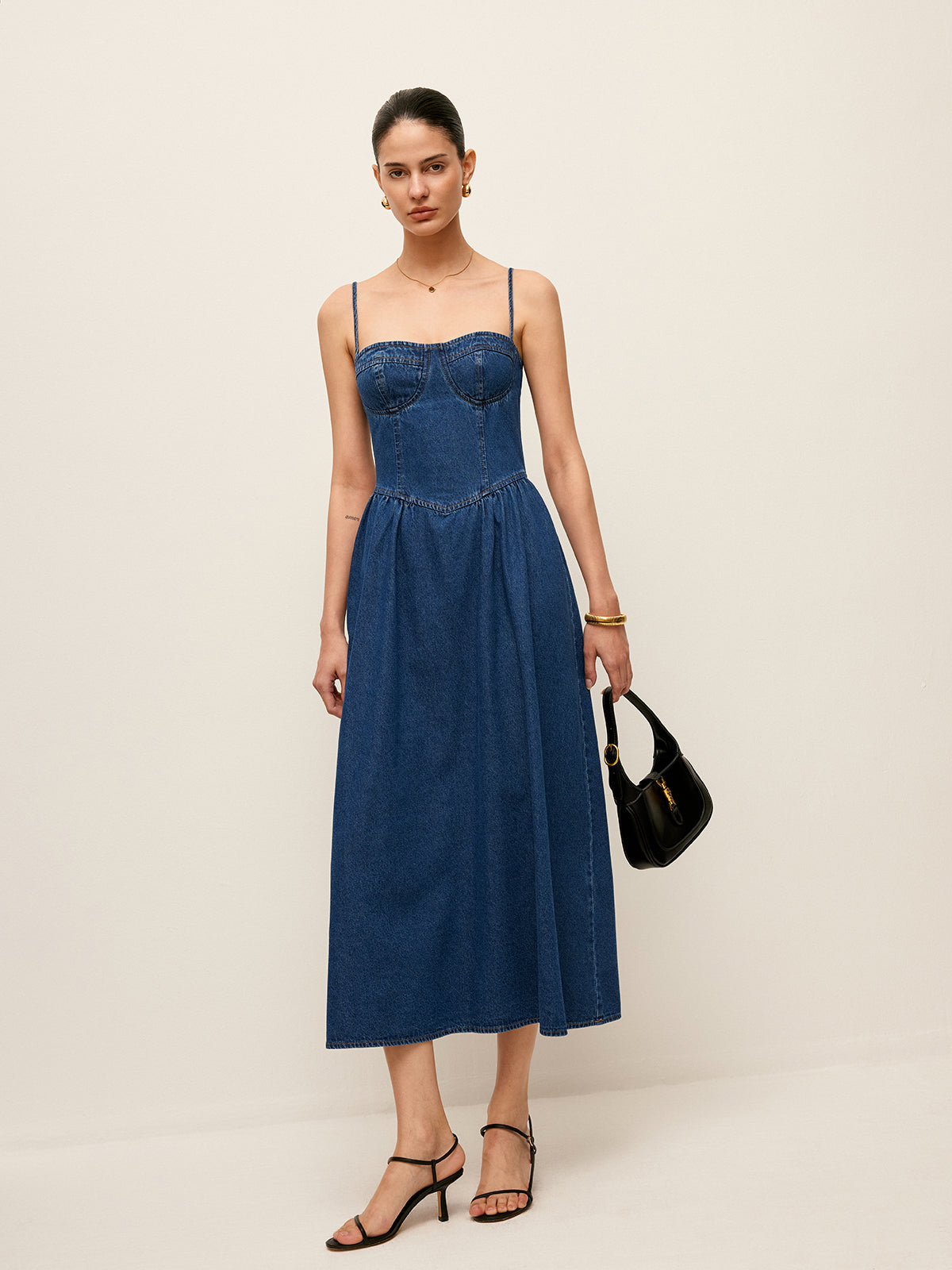 Amaraine™ I Robe jean cœur