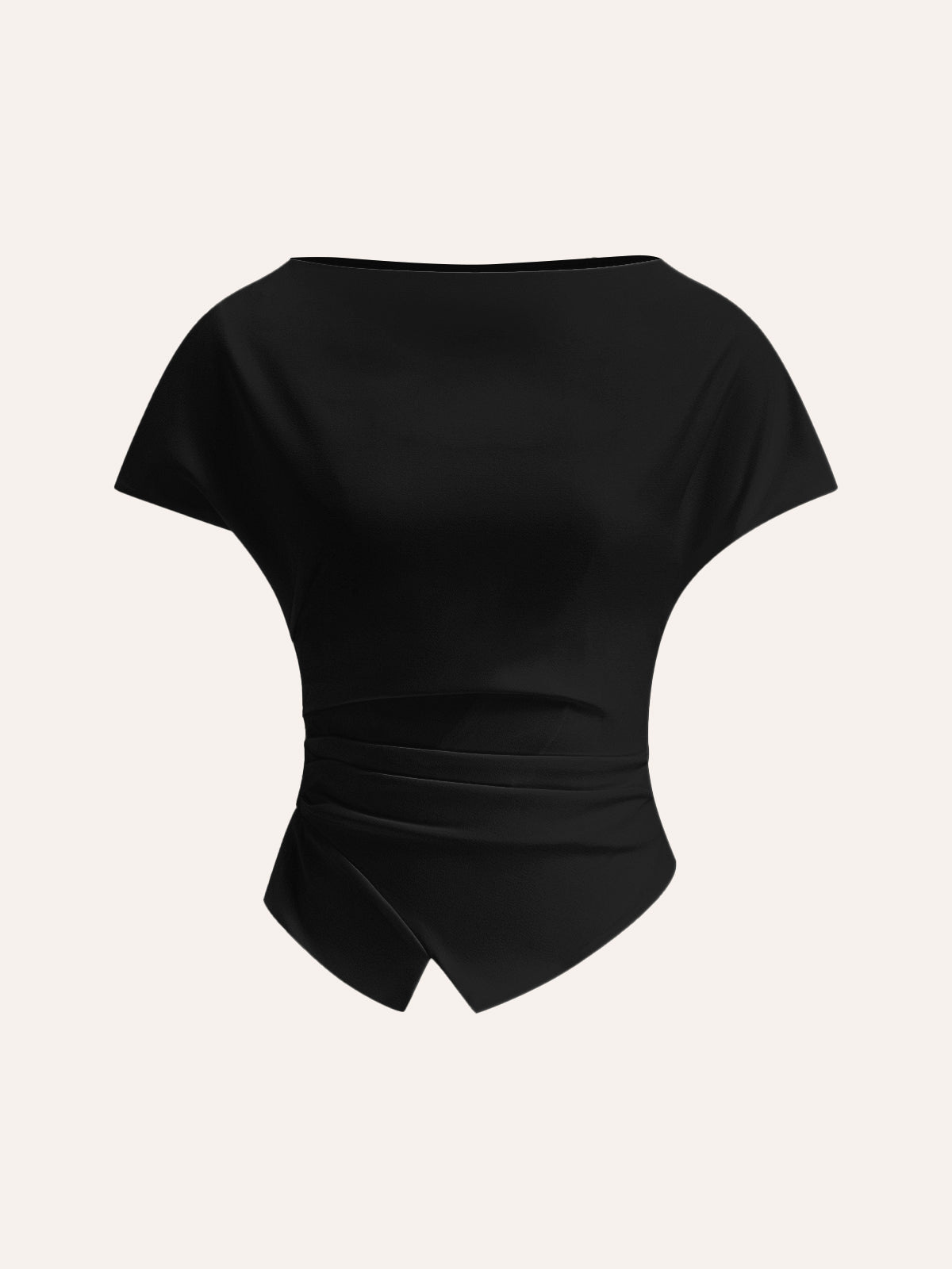 Amaraine™ I T-shirt froncé à ourlet original