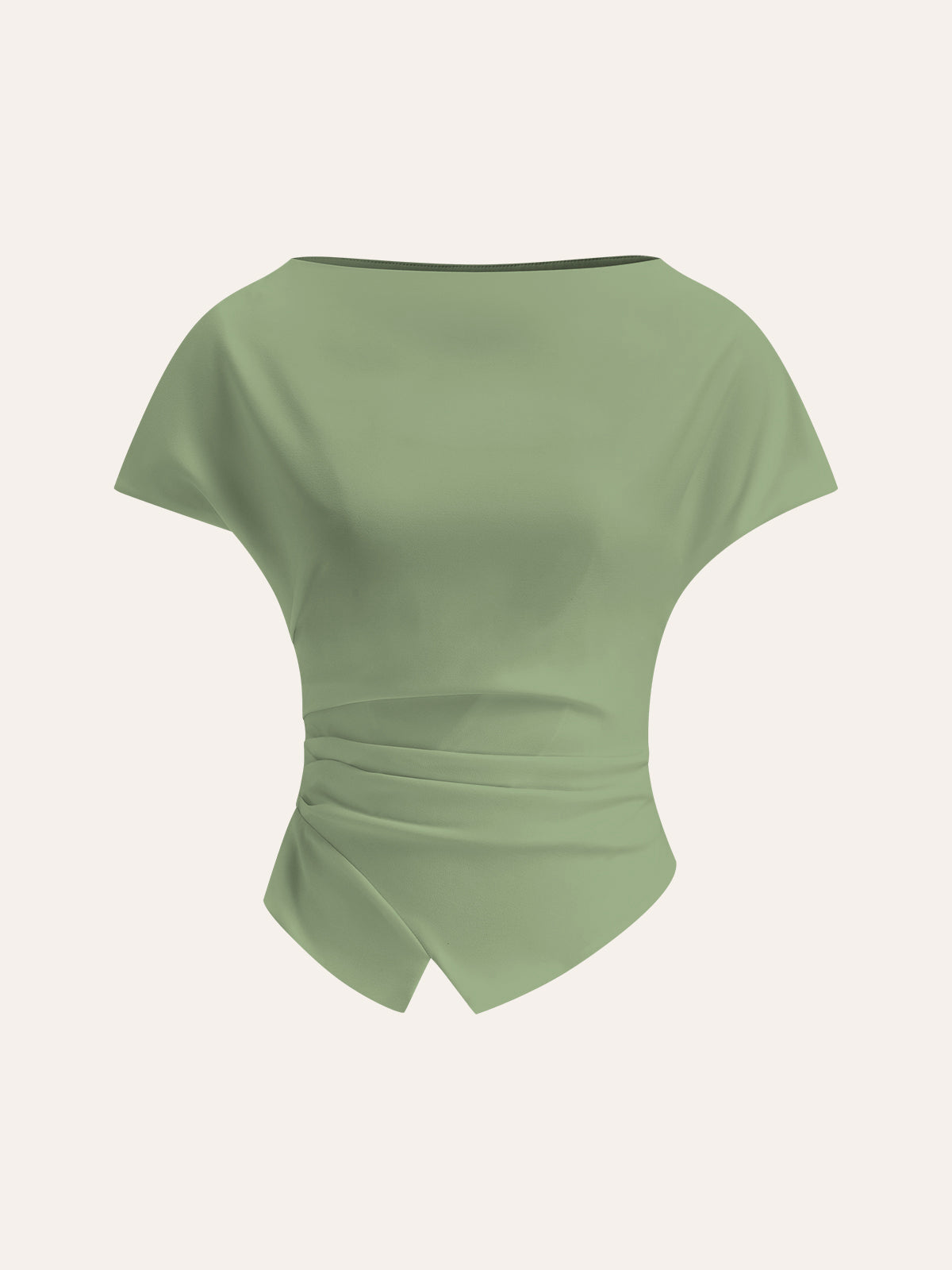 Amaraine™ I T-shirt froncé à ourlet original