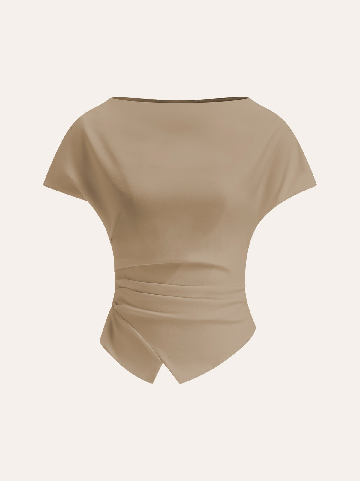 Amaraine™ I T-shirt froncé à ourlet original
