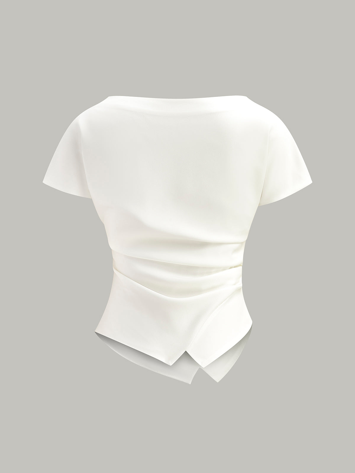 Amaraine™ I T-shirt froncé à ourlet original