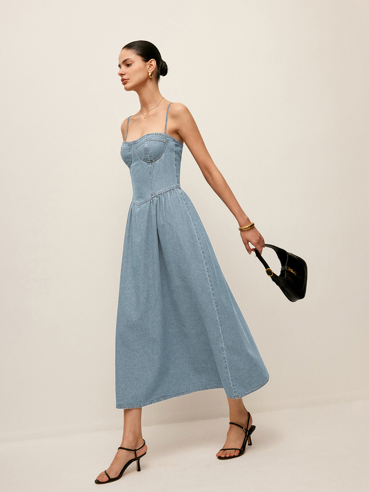 Amaraine™ I Robe jean cœur