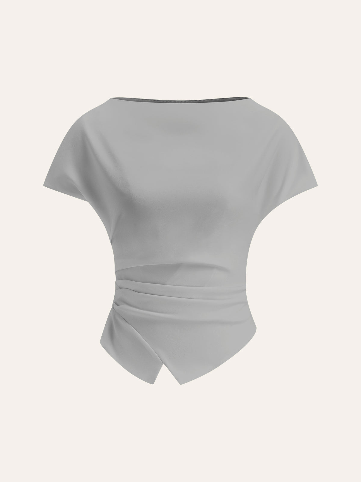 Amaraine™ I T-shirt froncé à ourlet original