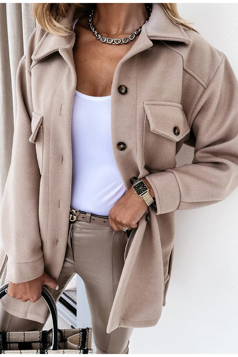 Lynn™ – Manteau d’Automne Élégant