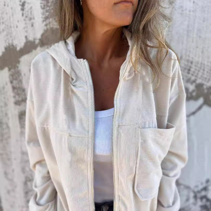 Clémence™ - Veste Velours Confortable