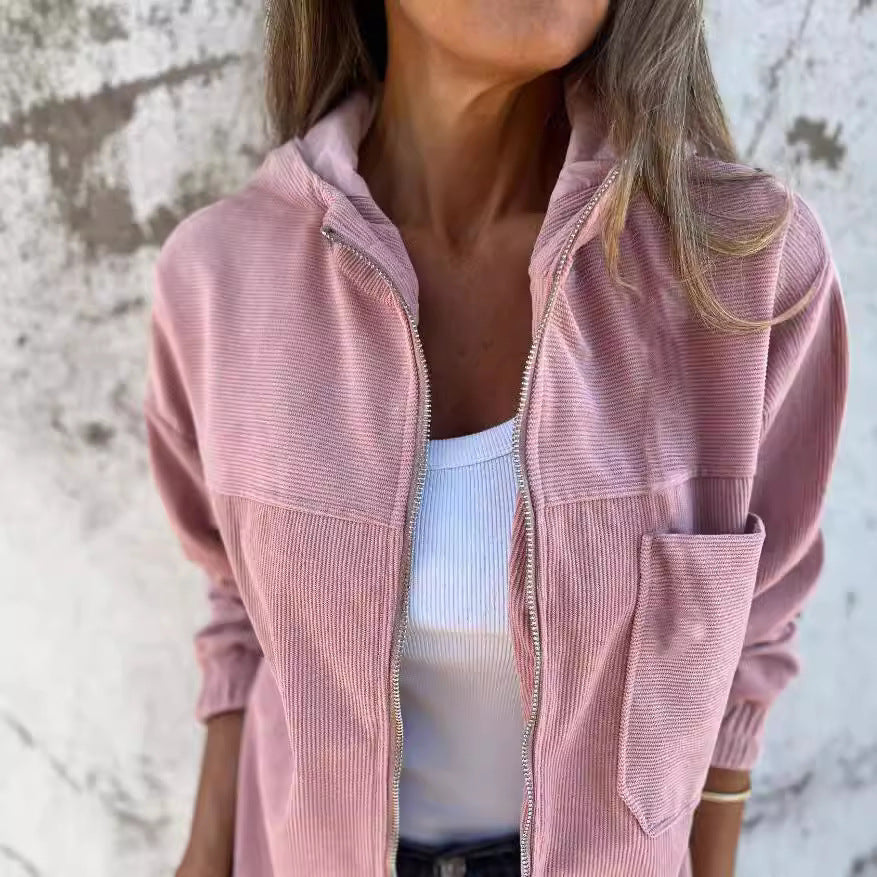 Clémence™ - Veste Velours Confortable