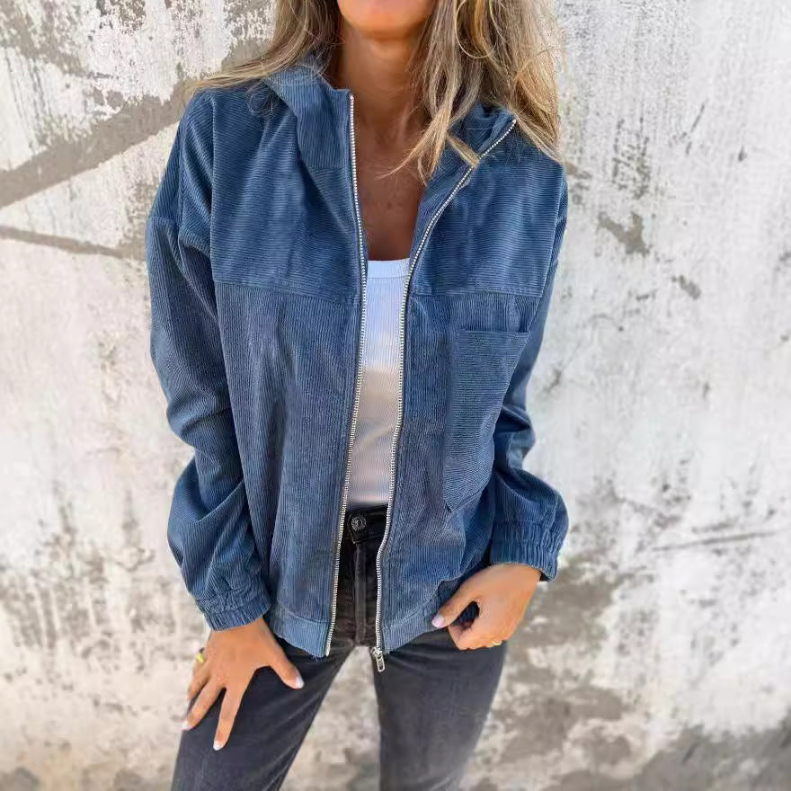 Clémence™ - Veste Velours Confortable
