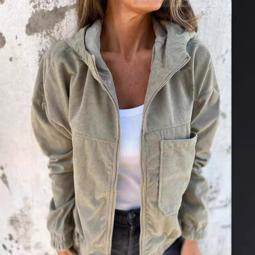 Clémence™ - Veste Velours Confortable