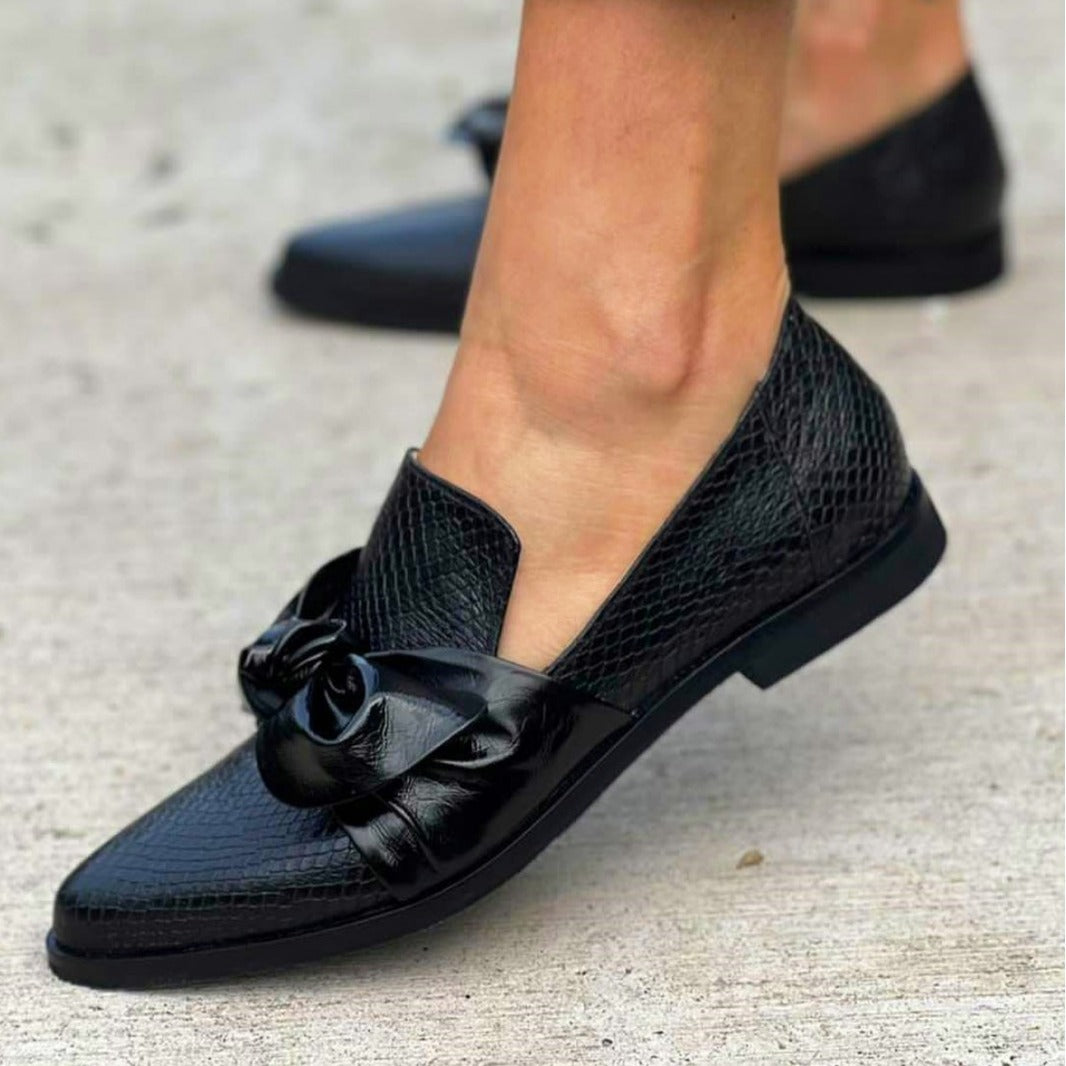 Colette™ – Mocassin avec Détail Nœud