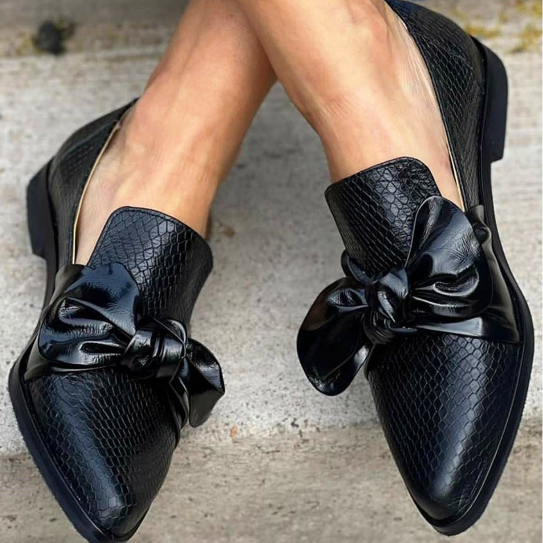 Colette™ – Mocassin avec Détail Nœud