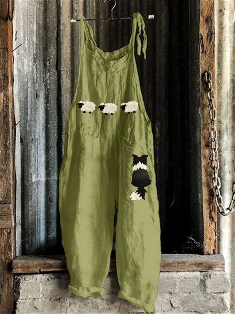 Nioucha – Salopette Vintage pour Femmes pour les amoureux des animaux