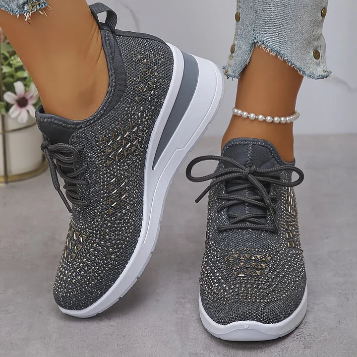 Giselle™ – Baskets orthopédiques avec strass scintillants
