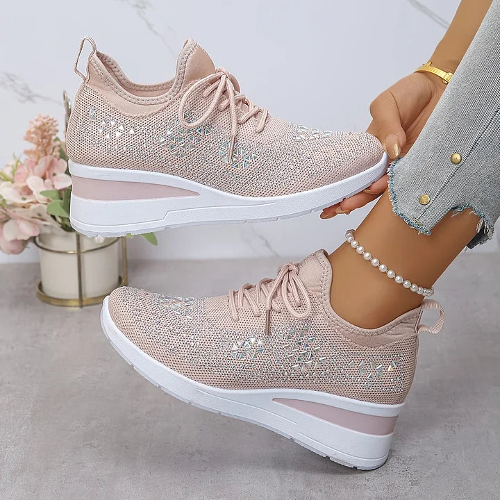 Giselle™ – Baskets orthopédiques avec strass scintillants
