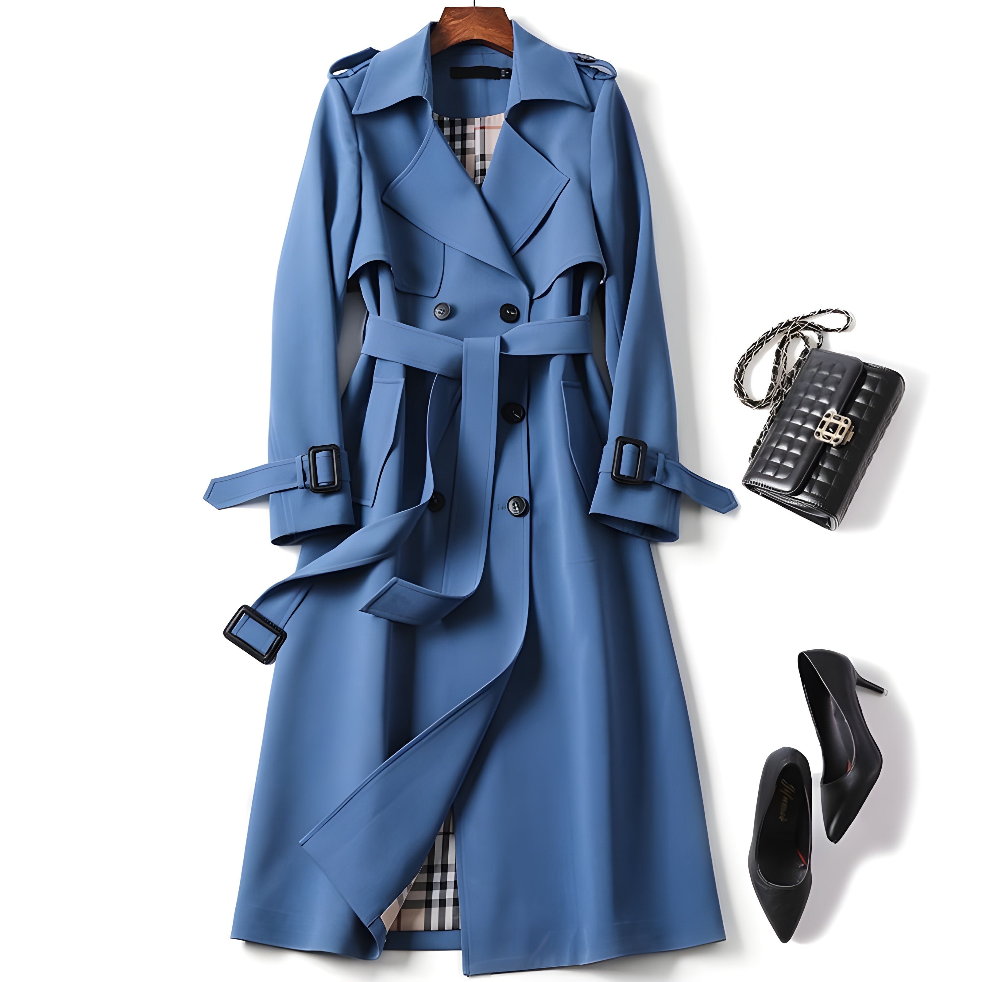 VESPERA™ | Manteau Trench Élégant et Stylé