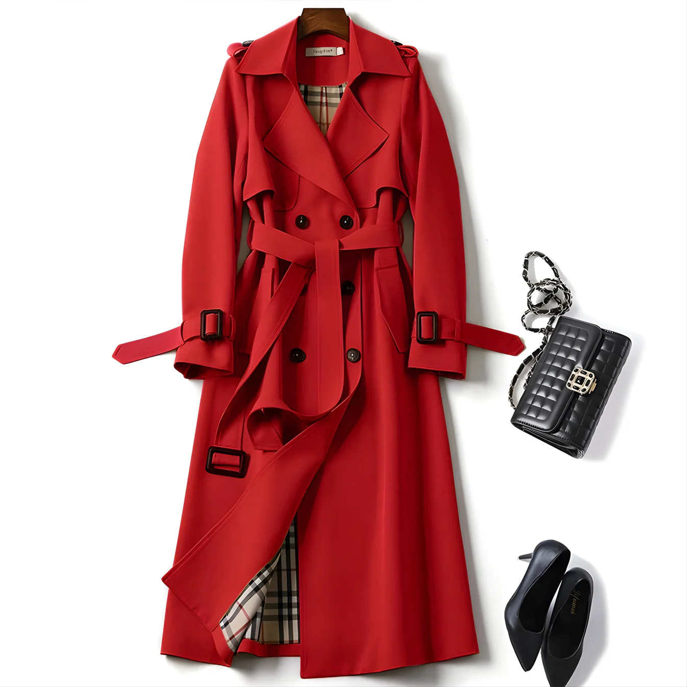 VESPERA™ | Manteau Trench Élégant et Stylé