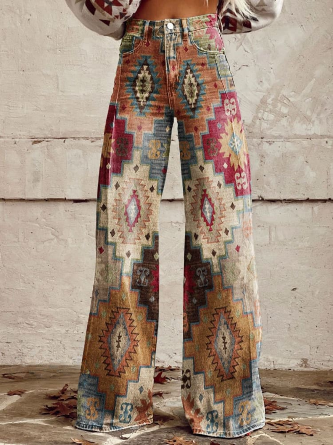 Amaraine™ I Pantalons Chevron Élégants et Modernes